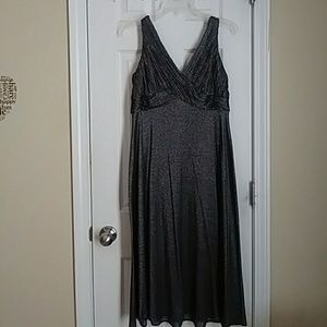 Shimmery grey dress